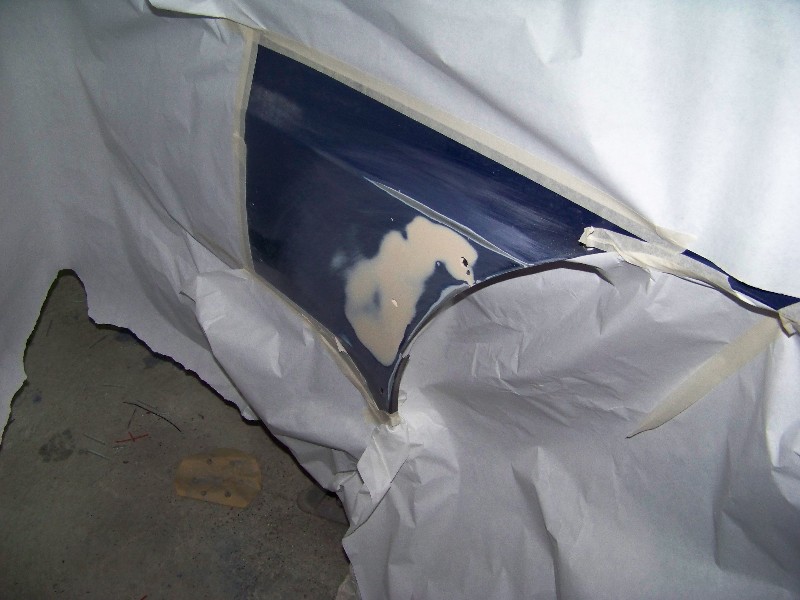 mise en peinture