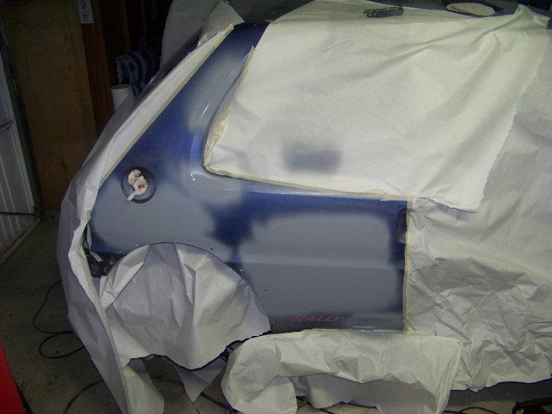 mise en peinture